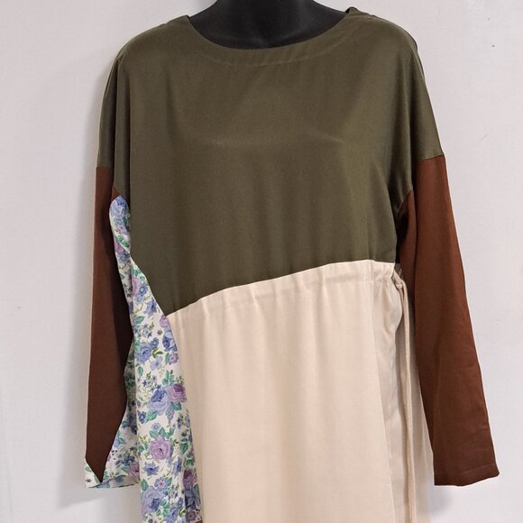 Walk of Shame Long Sleeve Maxi Dress Misses Size Medium - Picture 3 of 12